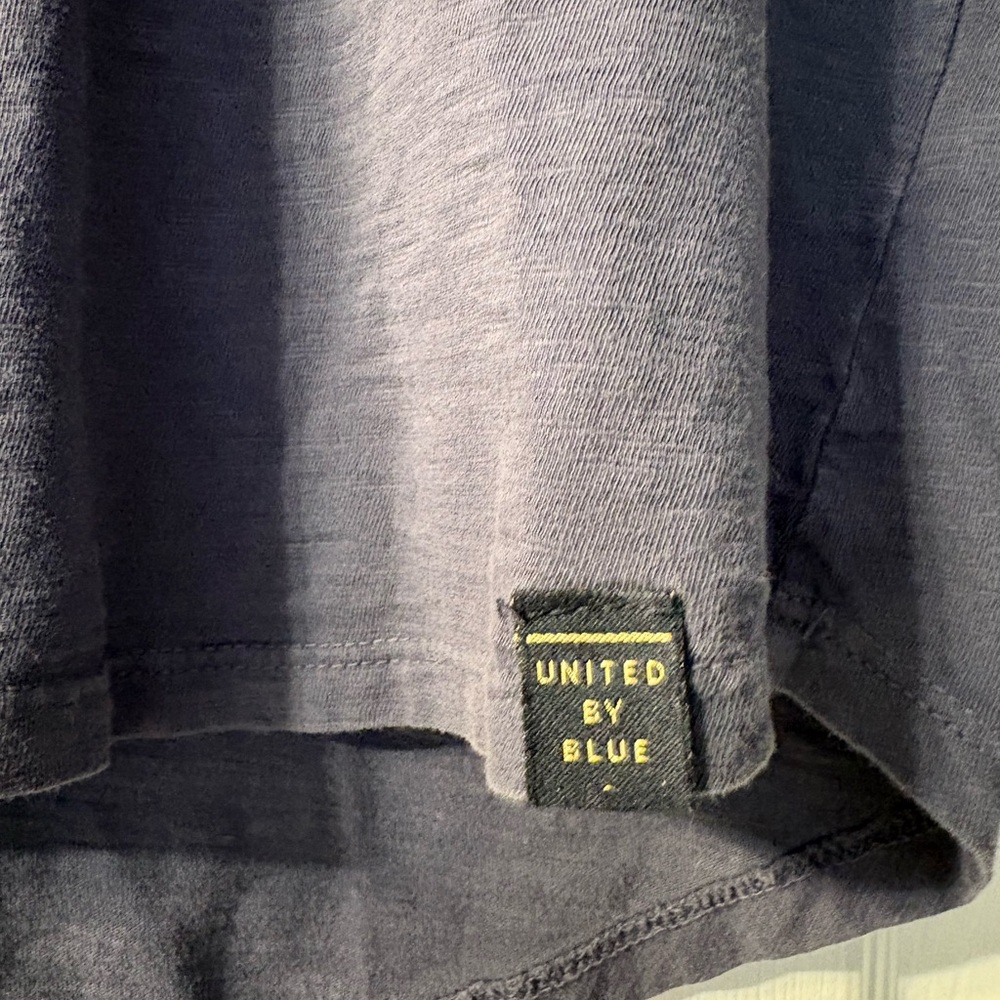 United by Blue Navy Graphic Mountain Tee - Picture 4 of 6